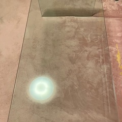 ◎大きなガラステーブル脚もガラス全部ガラス◎の画像