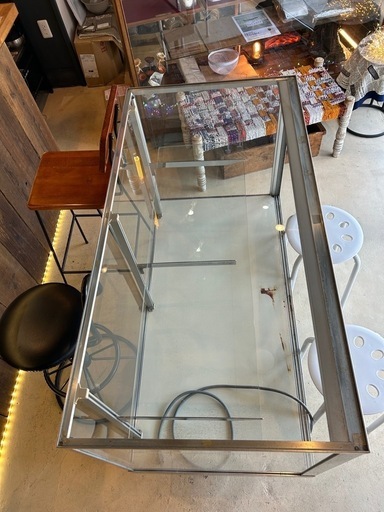 一点もの　ガラスショーケース