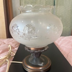 テーブルランプ　レトロ　ガラス　照明