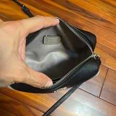 コーチ　coachグレー ショルダーバッグ 鞄の画像