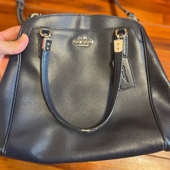コーチ COACH レディース ショルダーバッグ　ネイビー鞄バック人気の2WAYの画像