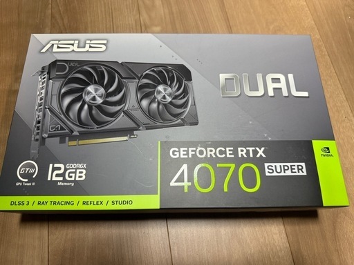 PCパーツ RTX4070super