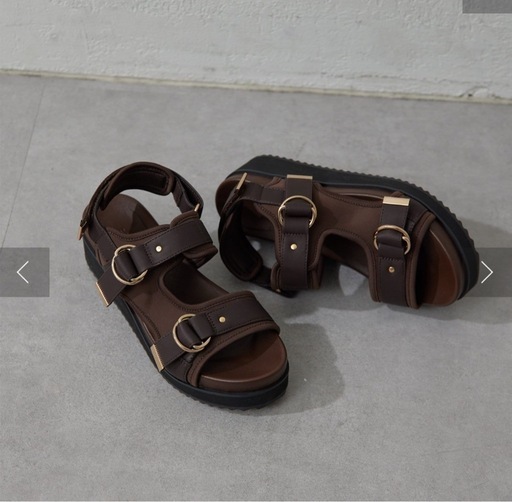 ALLARDAGALANTE(ガリャルダガランテ【2.718】ベルテッドサンダル