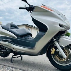 北海道　ヤマハ　マジェスティ　外装美品！タイヤ前後山あり！バッテ...