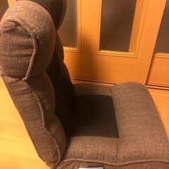 レバー操作式　座椅子の画像