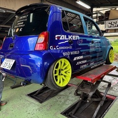 エッセ改　ワンオフ加工　普通車登録❗️ホイル塗りたて❗️の画像