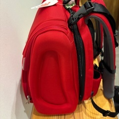 イトーキ製　赤い布製ランドセル　格安で出品しますの画像