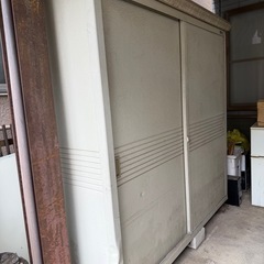 屋外用倉庫　取引先決まりましたの画像