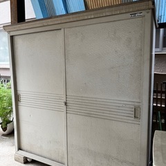 屋外用倉庫　取引先決まりました