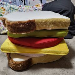セルタン 食パン サンドイッチクッション ミックス 低反発 日本製