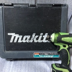 マキタインパクトドライバTD133D中古品をオリジナルに染めました。の画像