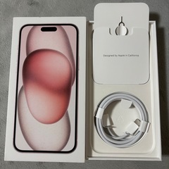 iphone 15 plus 256GB SIMフリー　箱付き