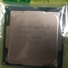 【BIOS OK】Core i3 8100 オマケでNoctua...