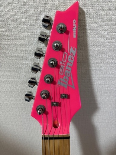 販売 Ibanez Mikro ピンクエレキギター