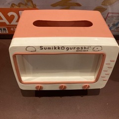 すみっコぐらし　テレビ型スマホスタンド＆ティッシュボックスの画像
