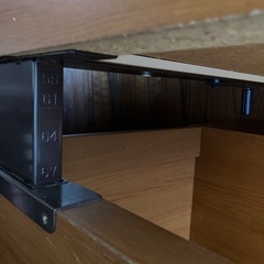 昭和レトロ 学習机 鍵付き　椅子 高さ調整可能 木製の画像