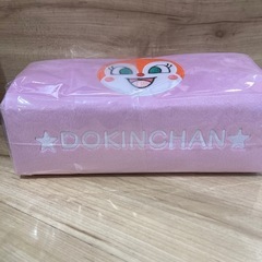 それいけ！アンパンマン プレミアムアップリケティッシュボックスカバー ドキンちゃんの画像
