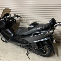 ヤマハ マジェスティ125 ガンメタ セル始動の画像