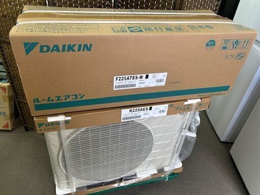 未使用　未開封品　ダイキン　ルームエアコン　F225ATES-W■6畳程度■