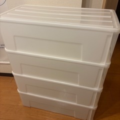 衣装ケース 4つセット