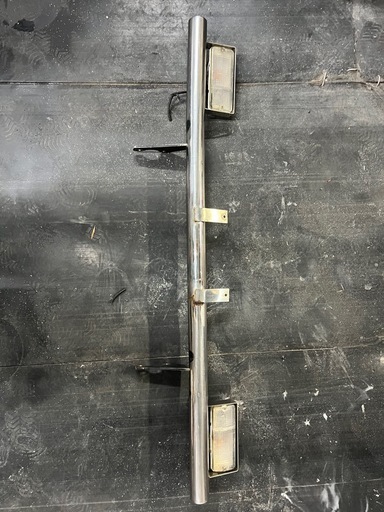 ジムニー　フロントバンパー　ステンレスバンパー　ウインカー付き　ja11 ja12 ja22