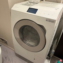 未使用に近　NALX129BL 最上位グレード　パナソニック　最上位モデル　ドラム式洗濯乾燥機　2024年購入の画像