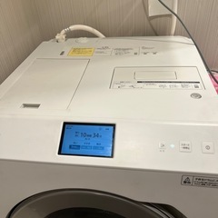 未使用に近　NALX129BL 最上位グレード　パナソニック　最上位モデル　ドラム式洗濯乾燥機　2024年購入の画像
