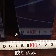 空箱 ヨックモック スチール製　紺色×水色の画像