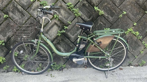 パナソニック電動アシスト自転車 26インチ バッテリー8.9Ah