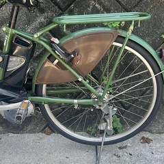 大阪府 パナソニック 電動アシスト自転車 バッテリー8.9ah 26インチΩ
