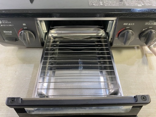 2022年製 中古 Rinnai リンナイ ガステーブル ガスコンロ 2口 RT35NJH 都市ガス用