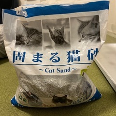 【お話中】猫砂　ペット用品