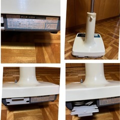 昭和レトロ サンヨー 扇風機 EF-6PN型 青 3枚羽 SANYO 三洋電気 昭和