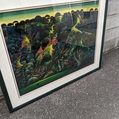 アイベン・ロール Eyvind Earle シルクスクリーン ガ...