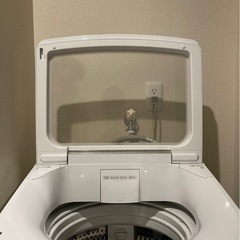 AQUA洗濯機（洗剤自動投入機能付き）の画像