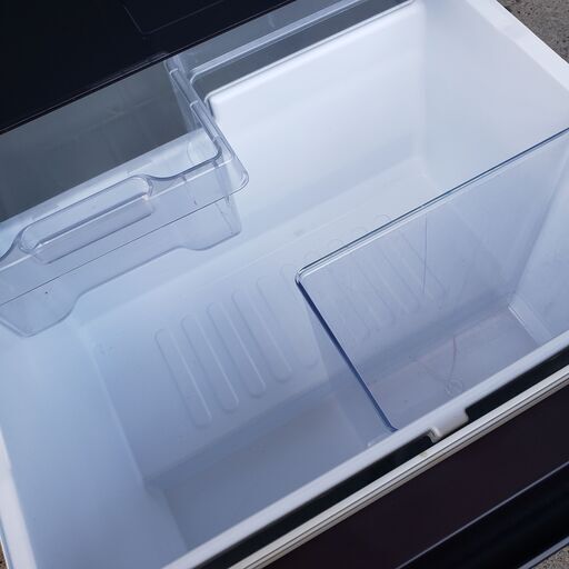 シャープ 3ドア冷蔵庫 SJ-GW35F-R どっちでもドア プラズマクラスター