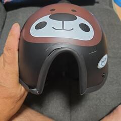 ヘルメット　ポニーテール型の画像