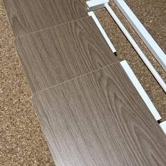 【ニトリ】突っ張り洗濯機ラック(ホワイト)の画像