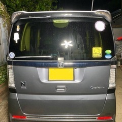 4.5万km ターボ 車検1年 N-BOXカスタムの画像