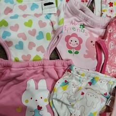 トレパン 9枚セット トイトレ 女の子の画像