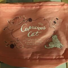 無料　猫ネコちゃん　ちょっとしたポーチの画像