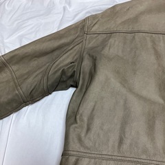 BURBERRY　レザーコート　ダッフルコート　ハンガー 付き　カナダ製の画像