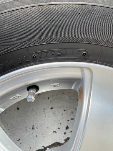 15インチ 夏タイヤホイールセット、車検対策等に

