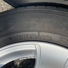 15インチ 夏タイヤホイールセット、車検対策等に
の画像