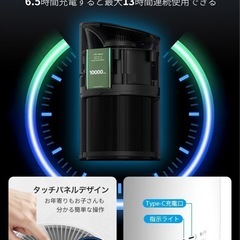 ✨新品✨【脱臭強化&暑さ梅雨対策】空気清浄機 除菌 マイナスイオン 静音 軽量 省エネ ウイルス対策 花粉症対策 卓上 コンパクトの画像