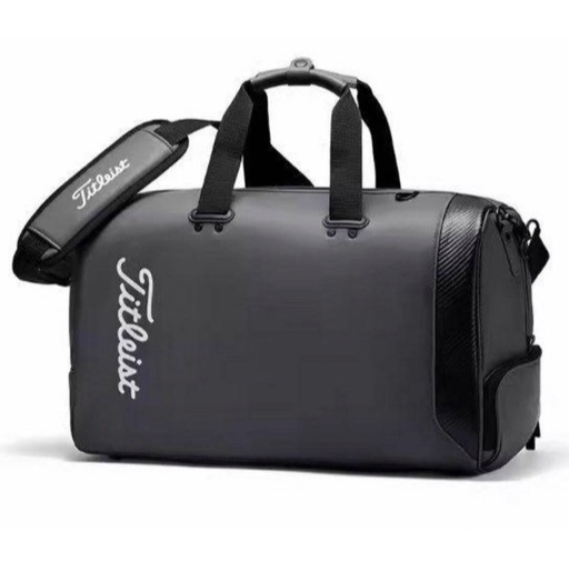 超人気☆Titleist 防水ゴルフトラベルバッグ 大容量グレー スタイリッシュ
