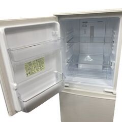 SHARP/シャープ 2ドア 冷凍冷蔵庫 137L 2019年製 SJ-D14E-W 基本引き取り限定 神奈川県横須賀市の画像