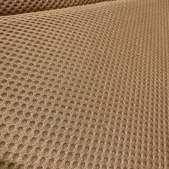 ベビー布団　マット　昼寝　ベージュ メッシュ素材　夏　涼しい　エアウィーヴやエアリーと同じメッシュマットレスの画像