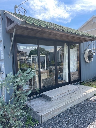 20ftハイキューブコンテナ　加工品　プレハブ　店舗