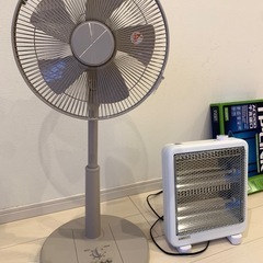 暖房機、扇風機、タンス、の画像